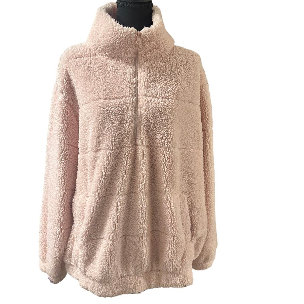 Kinesis Quarter Zip SPink herpa Jacket (NWOT) - XXL